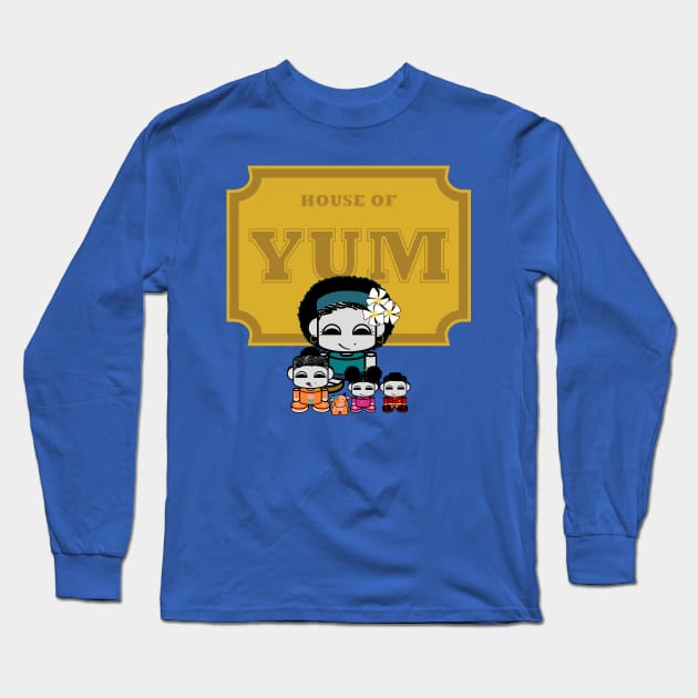 O'BABYBOT: House of Yum Family Long Sleeve T-Shirt by Village Values